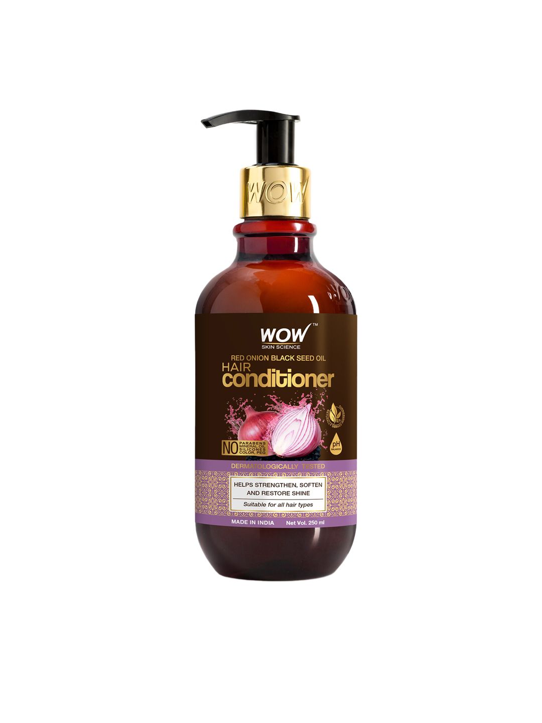 WOW SKIN SCIENCE Red Onion & Black Seed Oil Hair Conditioner 250ml Price in India