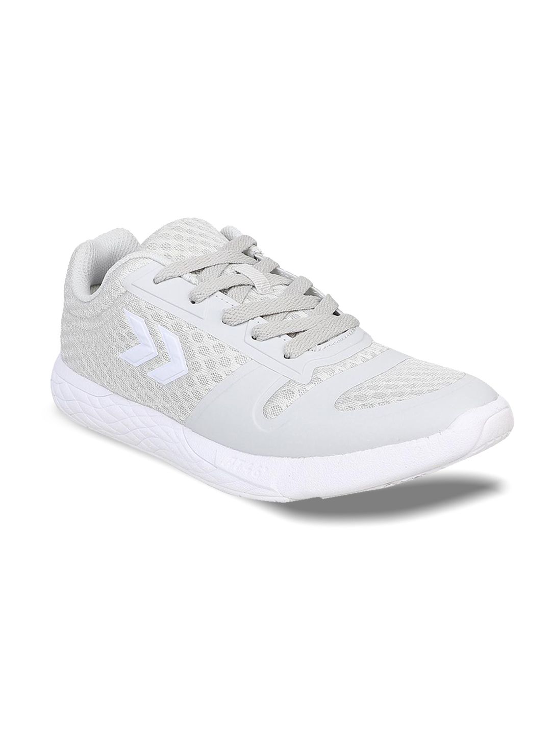 hummel Unisex Grey Mesh Training or Gym Non-Marking Terrafly Breather V2 Shoes Price in India