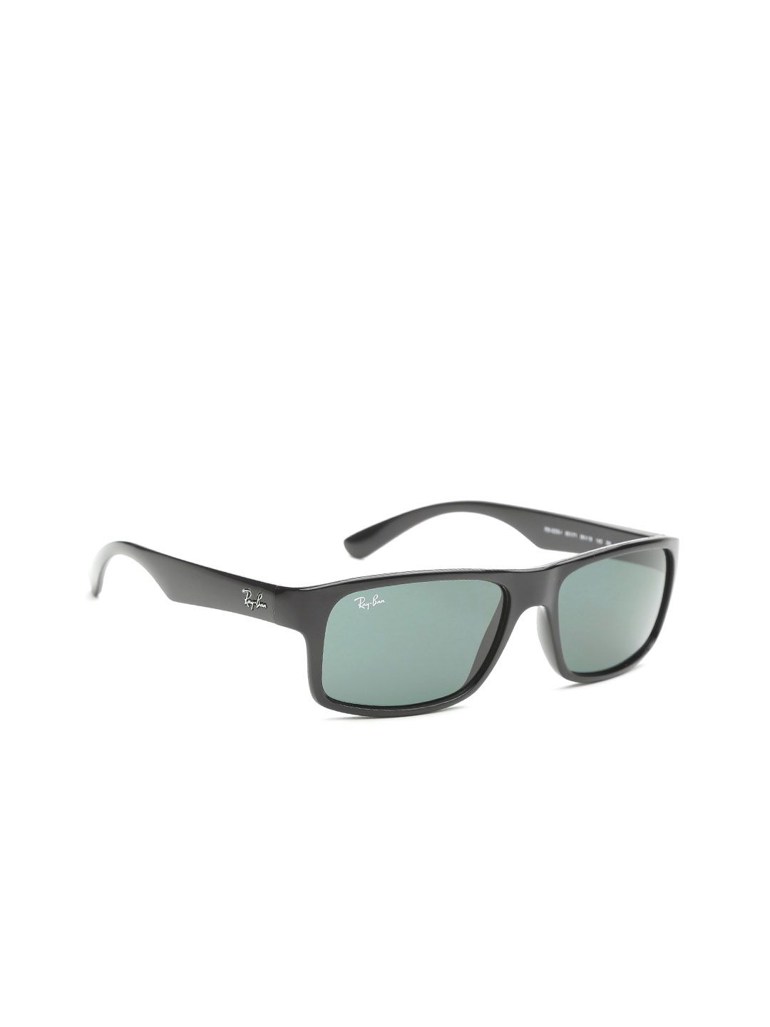 RAY-BAN Unisex UV Protected Green Lens Rectangle Sunglasses - 0RB4205I601/7156