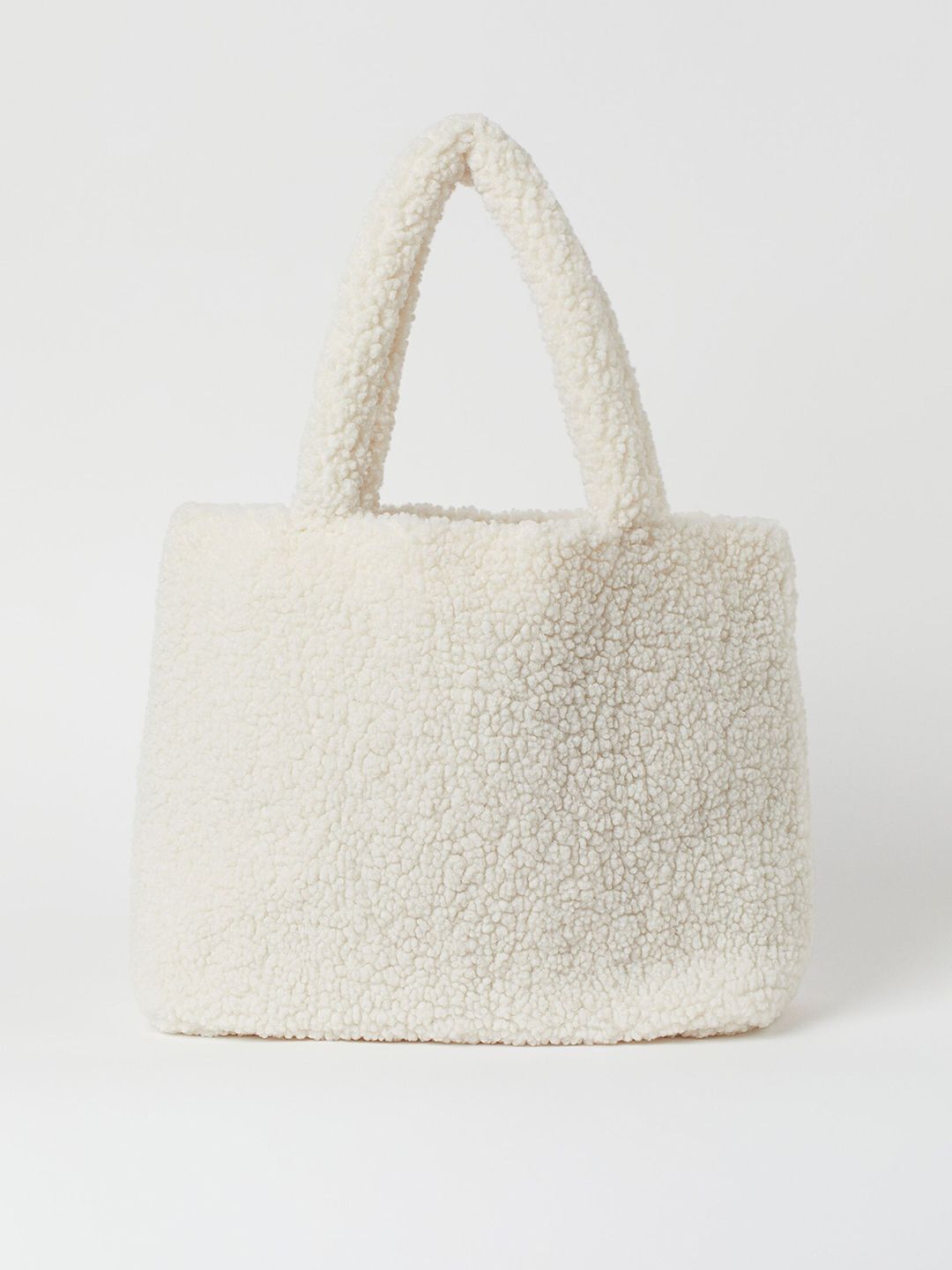 H&M Women White Soft Shopper Bag Price in India