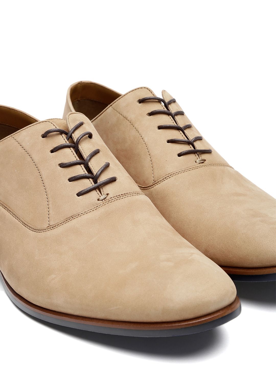 Aldo Men\'s Suede Ecru Oxford Shoes ALDO Men main image 4