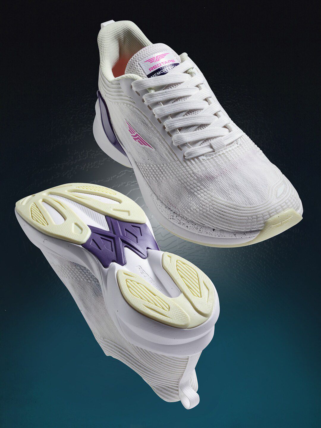 Red Tape Women White Walking Shoes Price in India