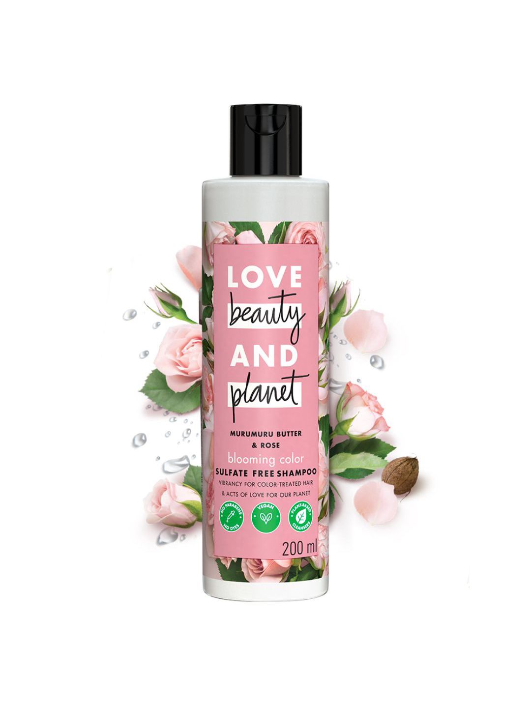 Love Beauty & Planet Murumuru Butter and Rose Blooming Colour Shampoo 200 ml Price in India