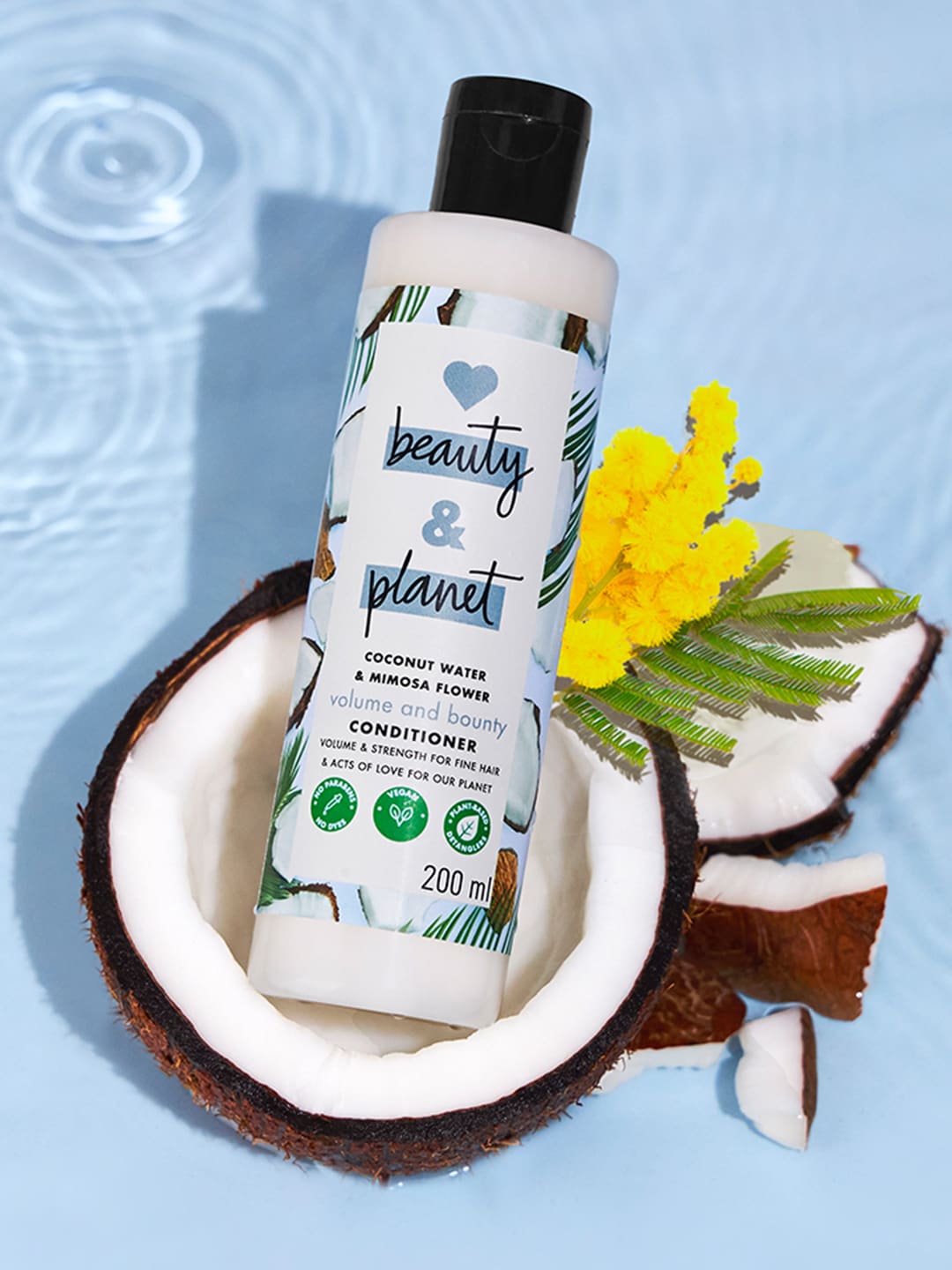 Love Beauty & Planet Coconut Water and Mimosa Flower Volume and Bounty Conditioner 200 ml Price in India