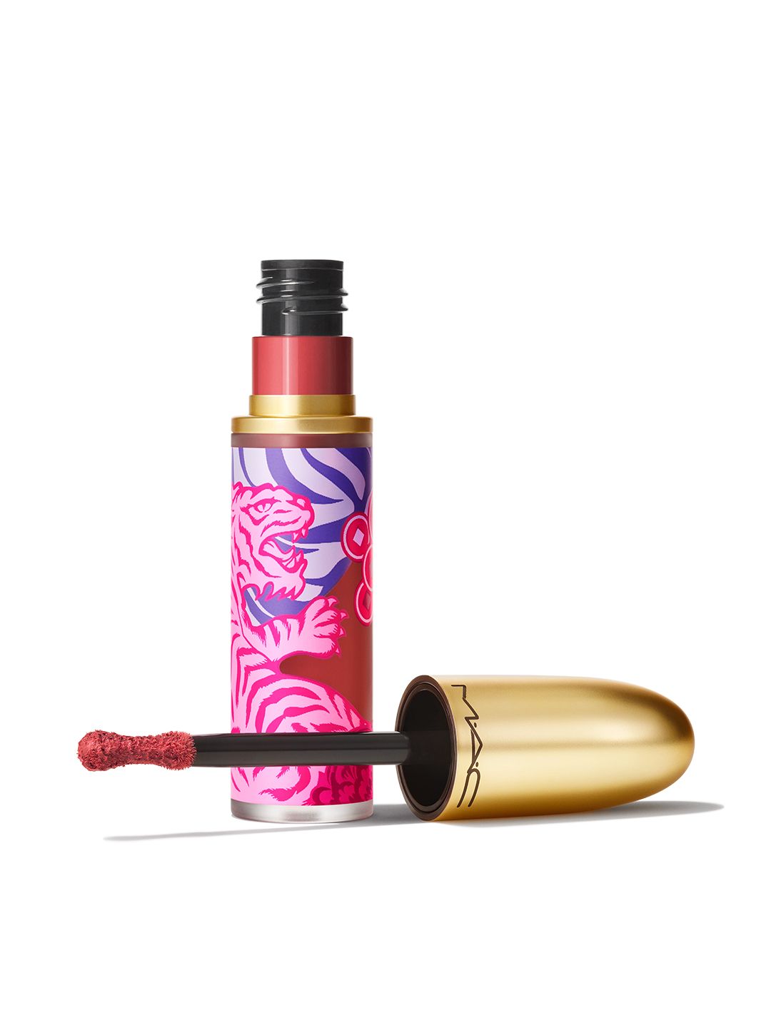 M.A.C Powder Kiss Liquid Lipstick - Luck Be A Lotus Price in India