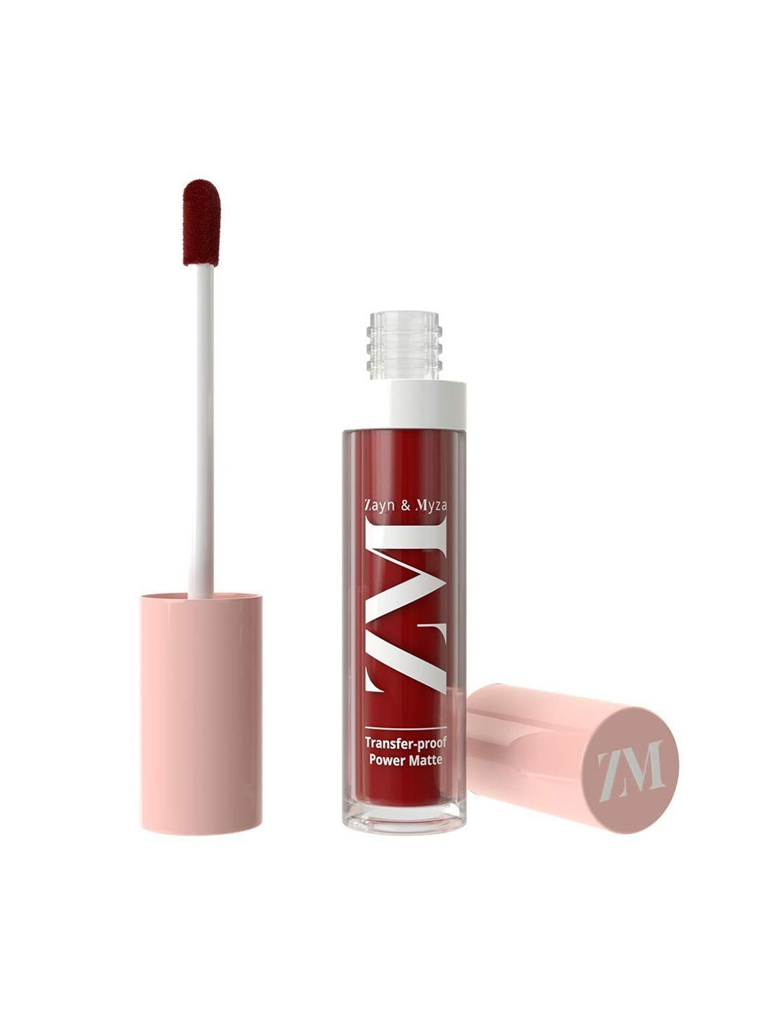 ZM Zayn & Myza Transfer-Proof Power Matte Lip Color - Power Red 6 ml Price in India