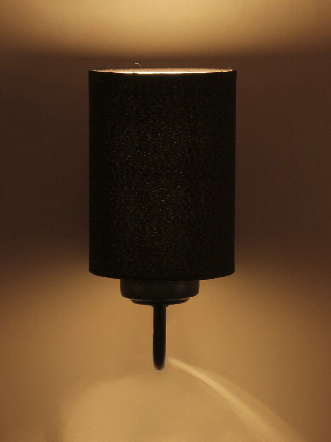 Devansh Black Fabric Wall Mounted Lamp Price in India