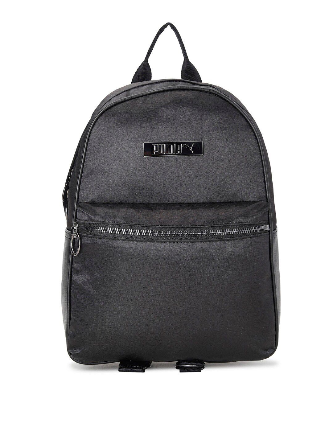 Puma Women Black Solid Backpack Price in India