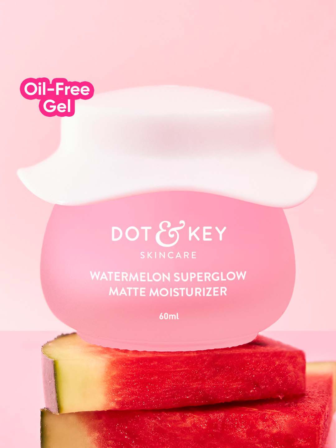 DOT & KEY Watermelon Oil-Free Matte Glow Lightweight Moisturizer with Glycolic - 60ml