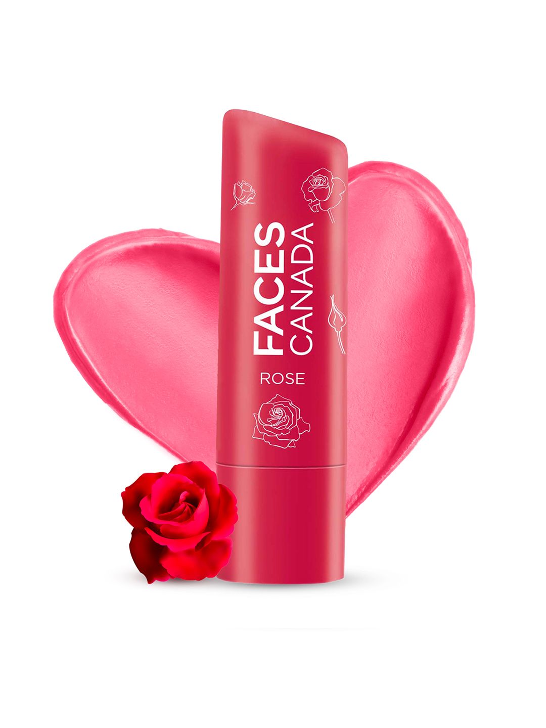 Buy FACES CANADA Vitamin C Lip Balm with 12HR Moisture & SPF15 - Rose Petal  - Lip Balm for Women 16432720