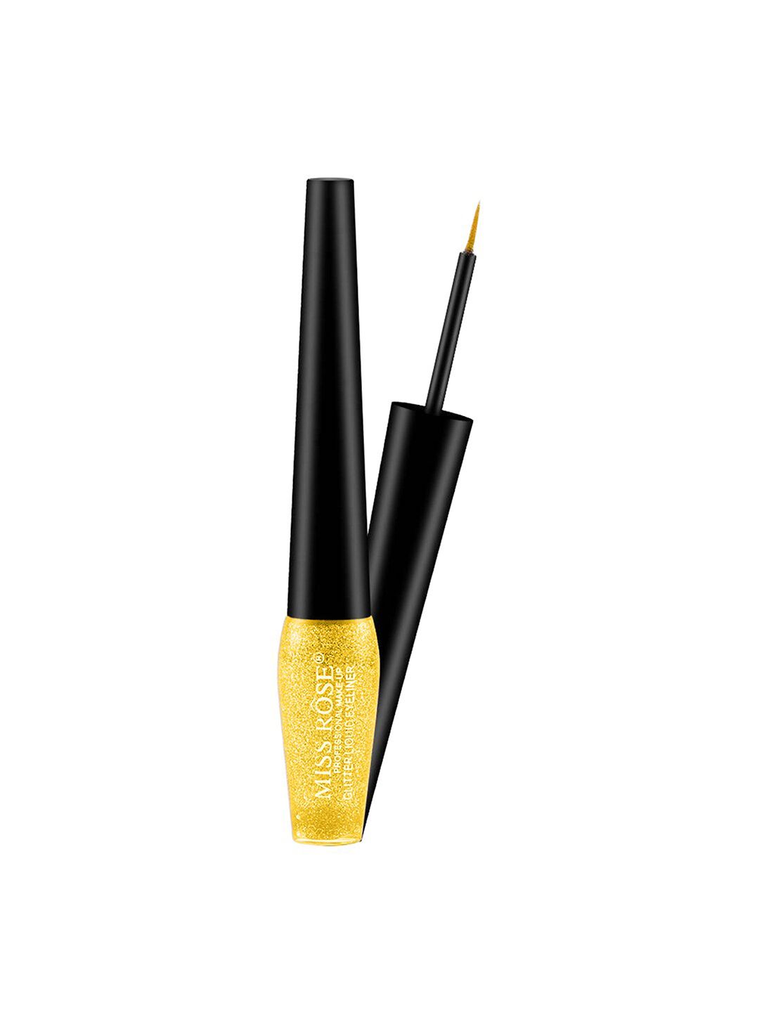 MISS ROSE Gold-Toned Professional Glitter Liquid Eye Liner -02 Price in India