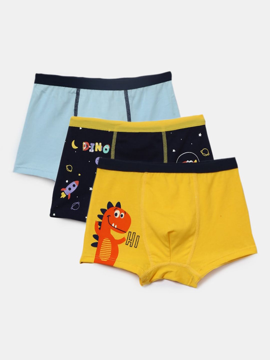 Hopscotch Boys Pack Of 3 Basic Briefs