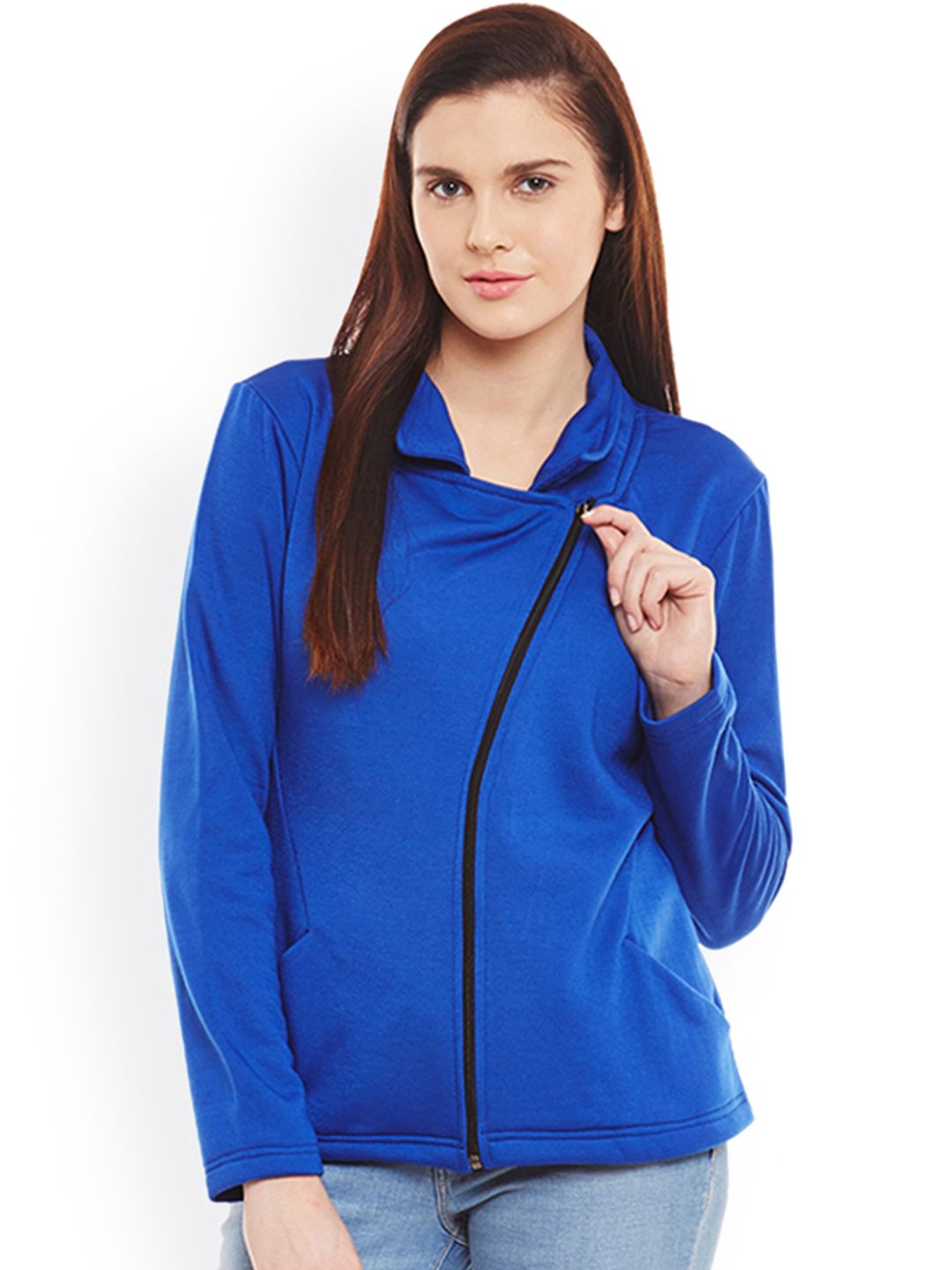 Belle Fille Blue Standard Fit Tailored Jacket Price in India
