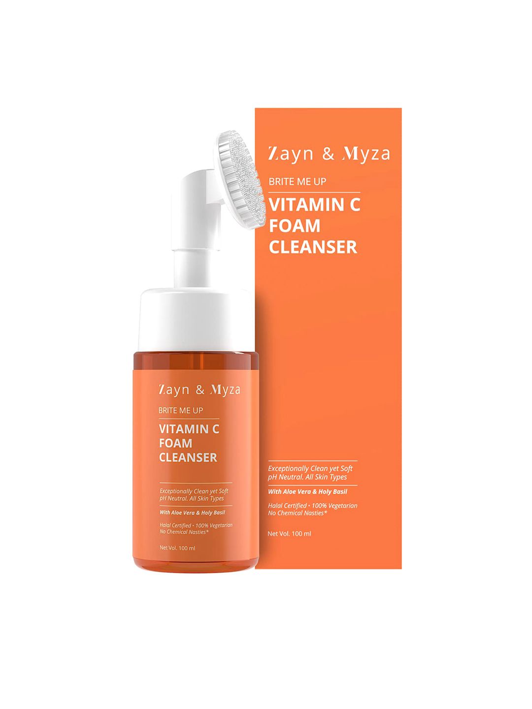Buy ZM Zayn & Myza Set of Vitamin C Foaming Face Wash & Night