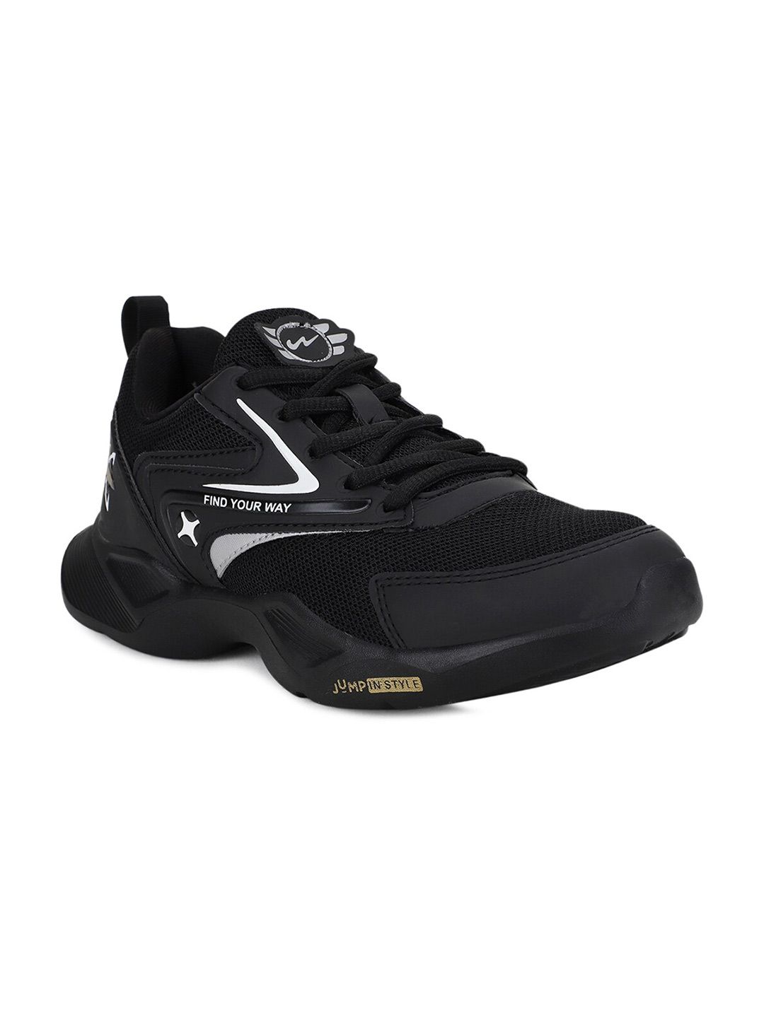 Buy Campus Kids Black Ninza JR Running Shoes - Sports Shoes for