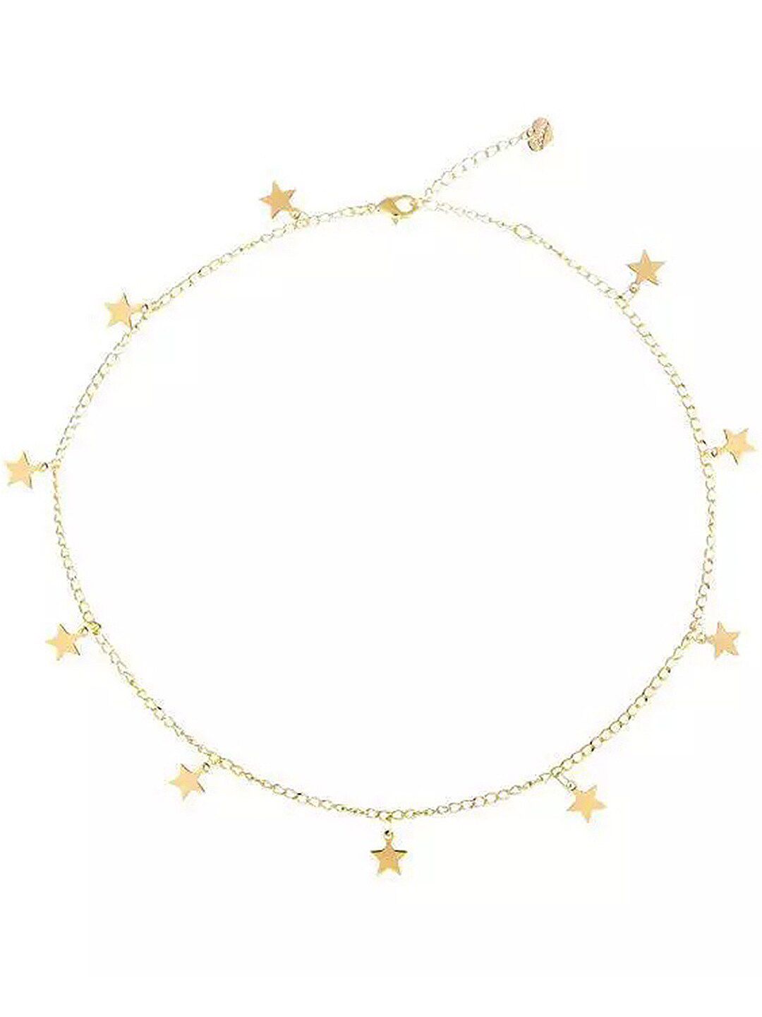 Vembley Gold-Plated Stars Pendant Necklace Price in India