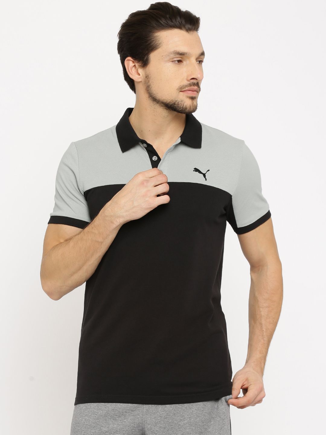 puma t shirts with collar