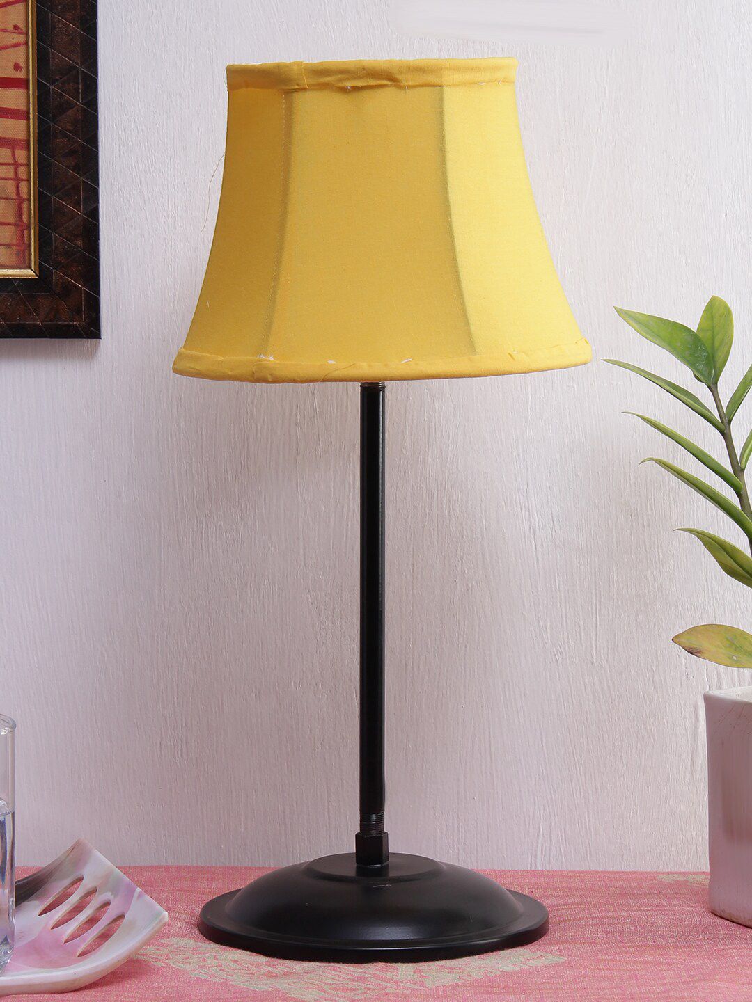 Devansh Yellow Table Lamp Price in India