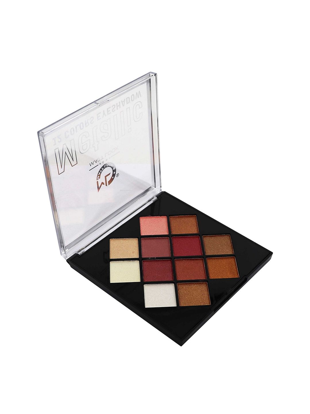 MATTLOOK Metallic 12 Color Eyeshadow Palette Multicolor-02 Price in India