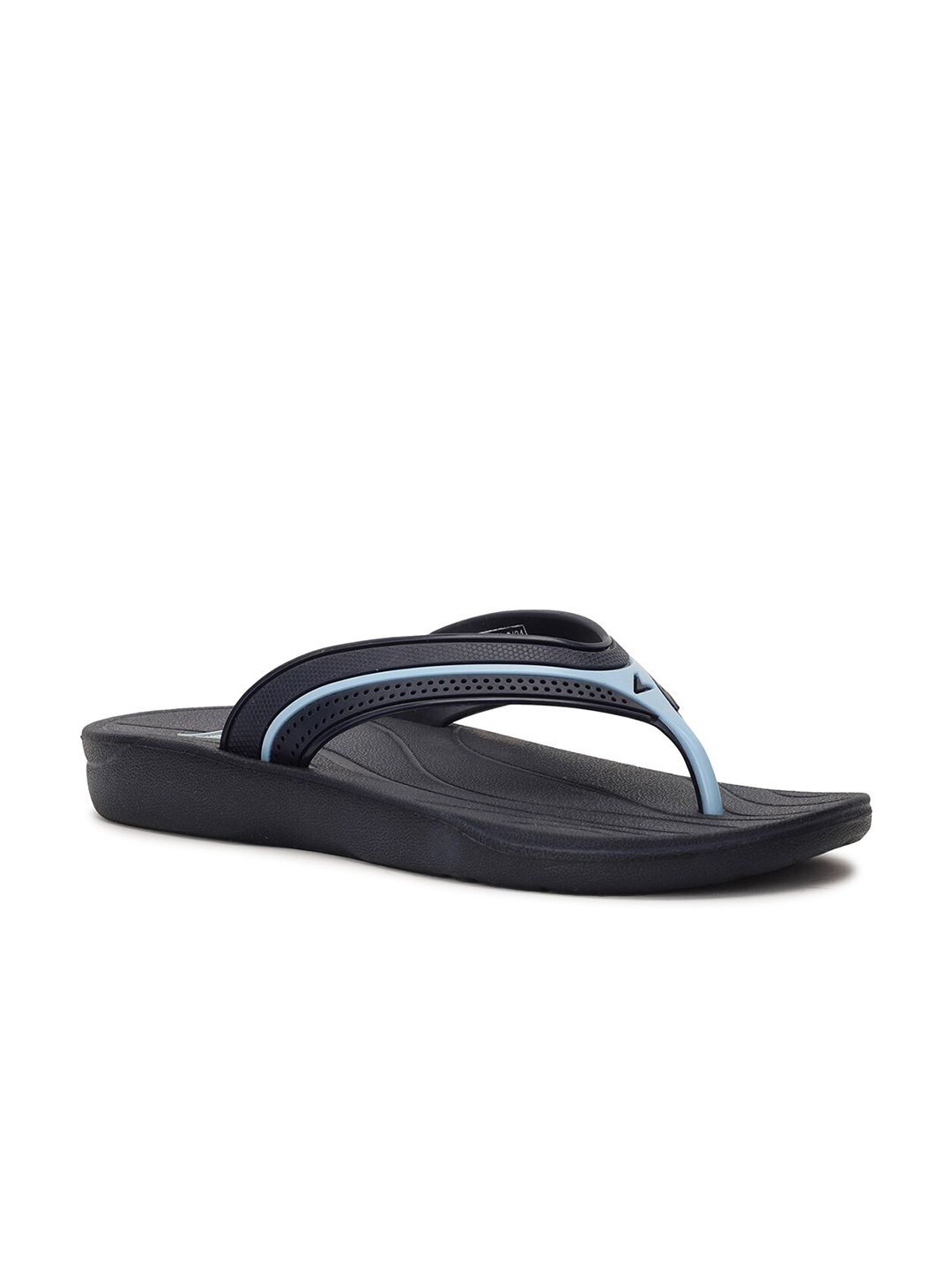 Power Women Black & Blue Room Slippers Price in India