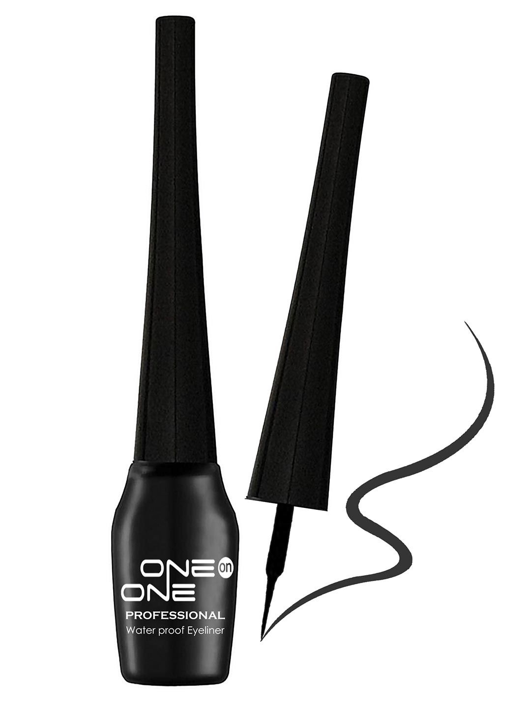 ONE on ONE Black Waterproof Eyeliner - 5 ml Price in India