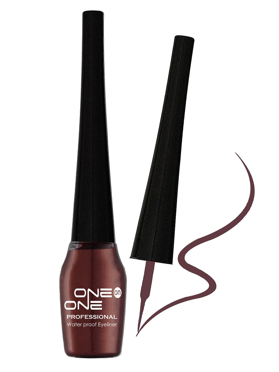 ONE on ONE Brown Waterproof Eyeliner-5 ml Price in India