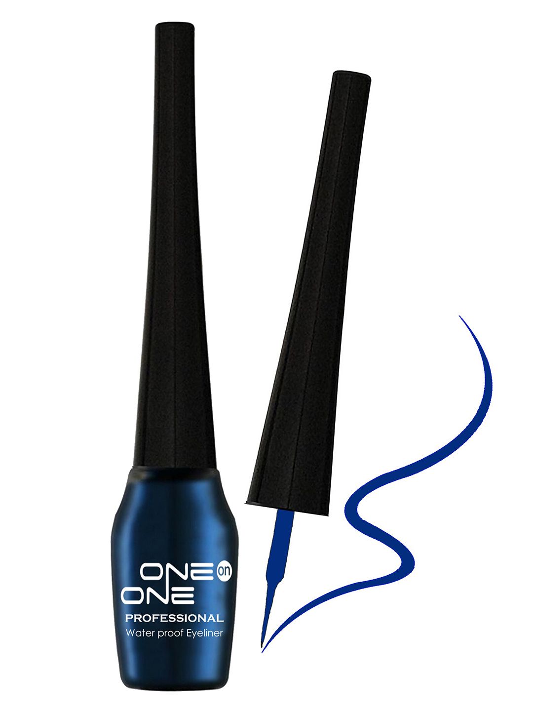 ONE on ONE Professional Waterproof Liquid Eyeliner - Blue Price in India