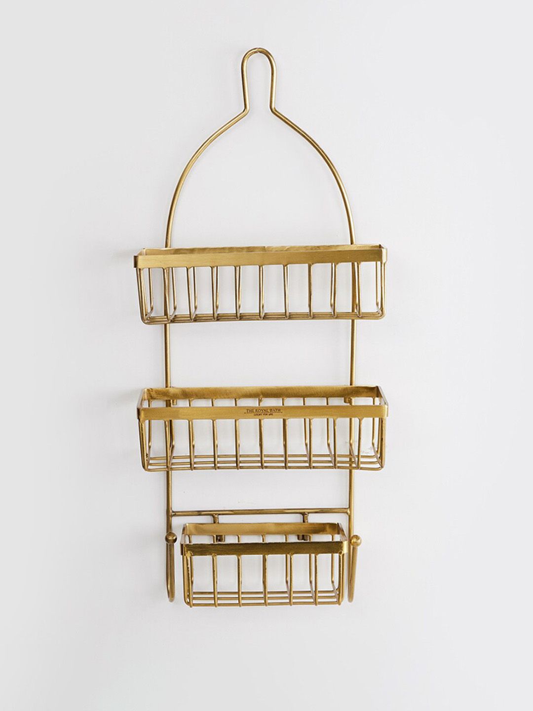 Home Centre Gold-Toned Stainless Steel Shower Caddy Price in India