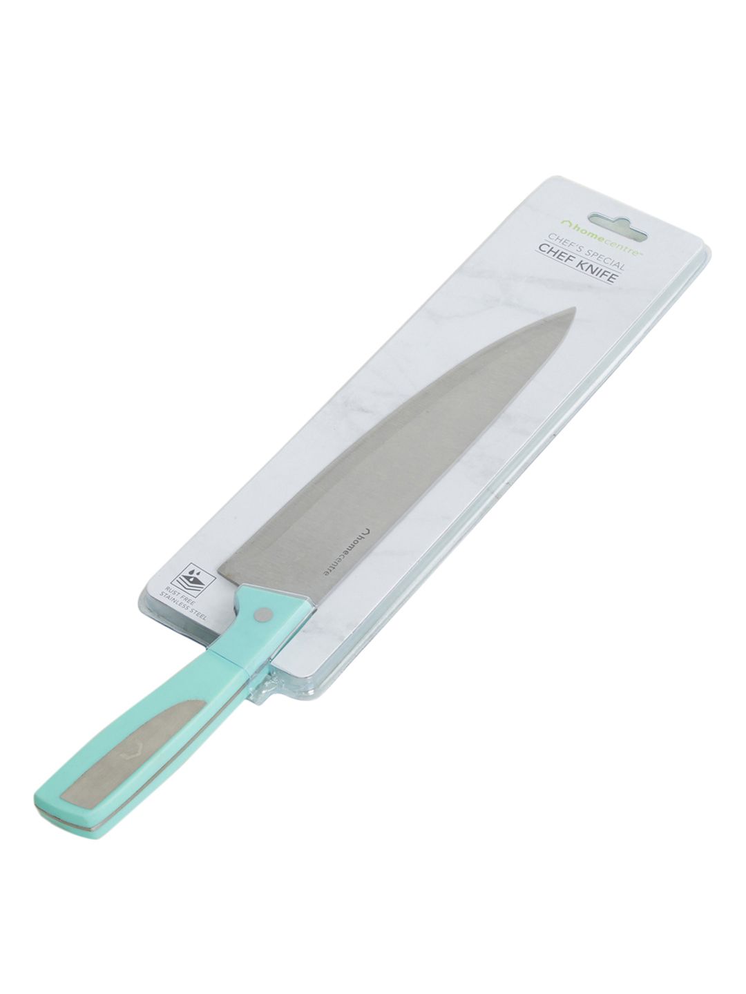 Home Centre Green & Silver-Toned Solid Stainless Steel Chopper Knife Price in India