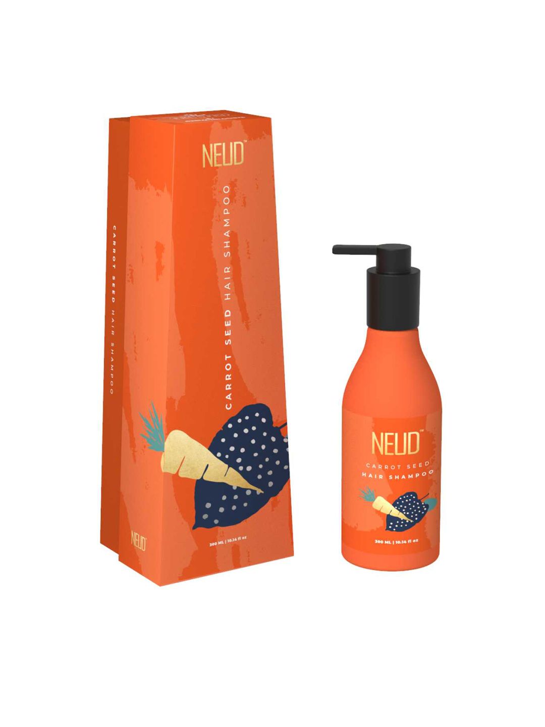 NEUD Carrot Seed Premium Shampoo 300ml Price in India