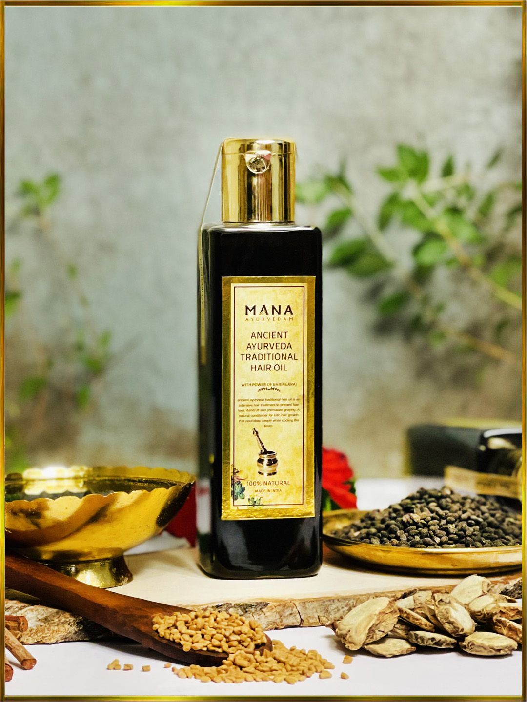 MANA AYURVEDAM Ancient Ayurveda Traditional Hair Oil Price in India