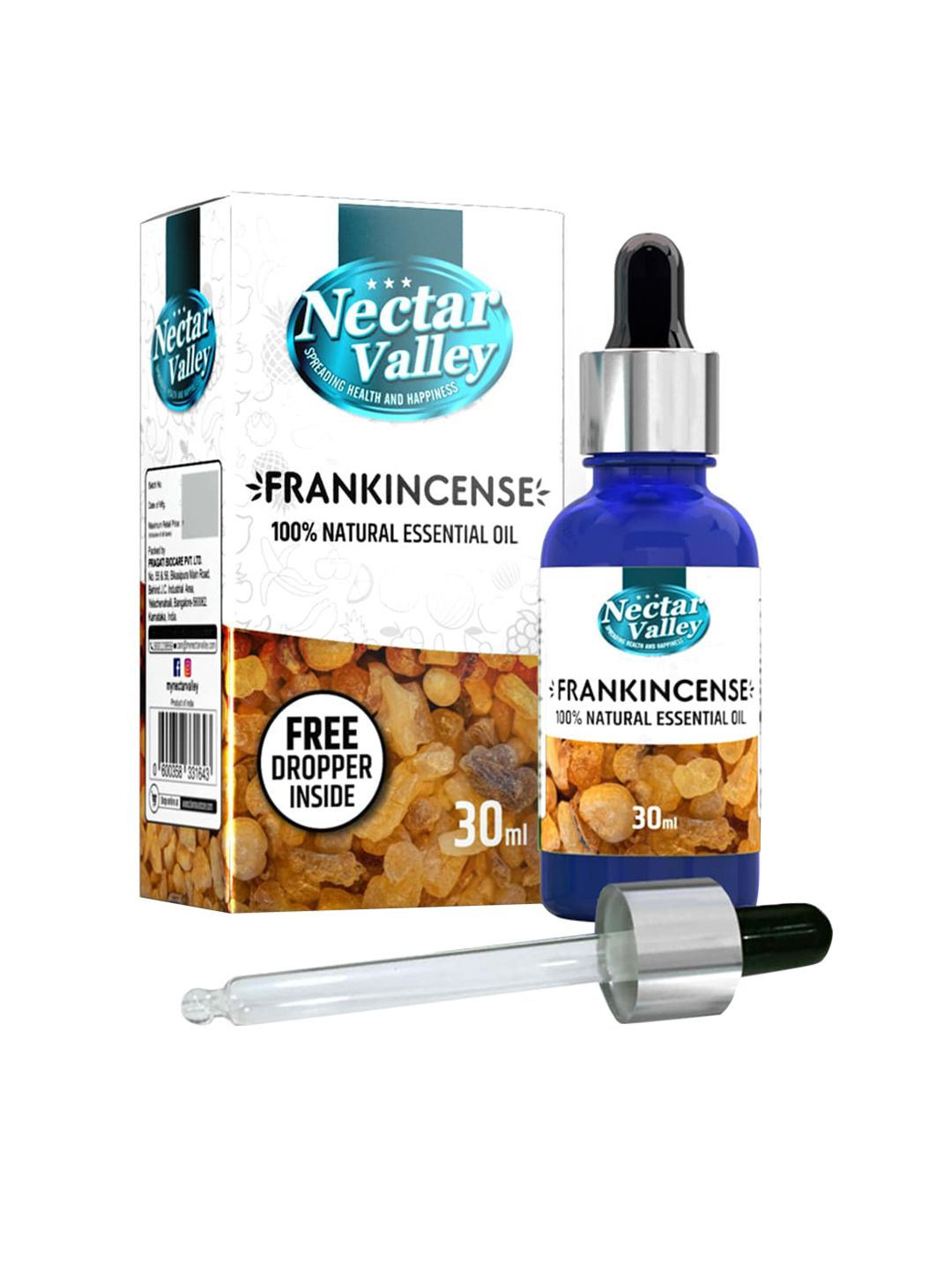 Nectar Valley Frankincense Essential Oil-Natural Aromatherapy Oil For Scent or Diffuser Price in India