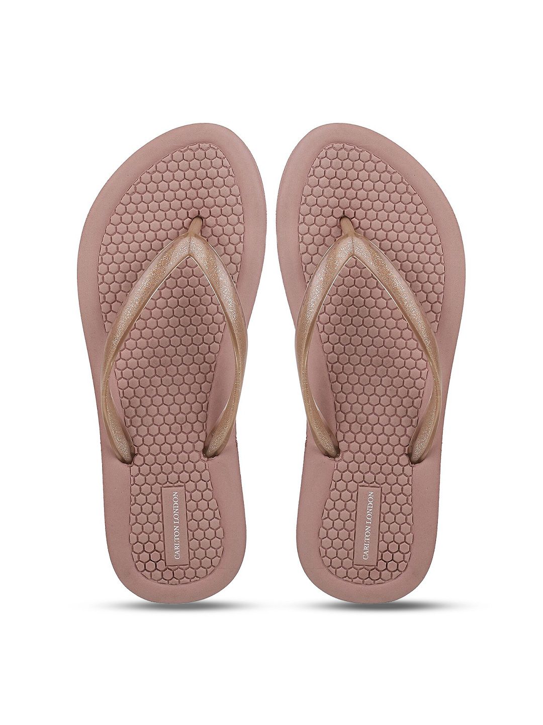 Carlton London Woman Pink Thong Flip-Flops Price in India