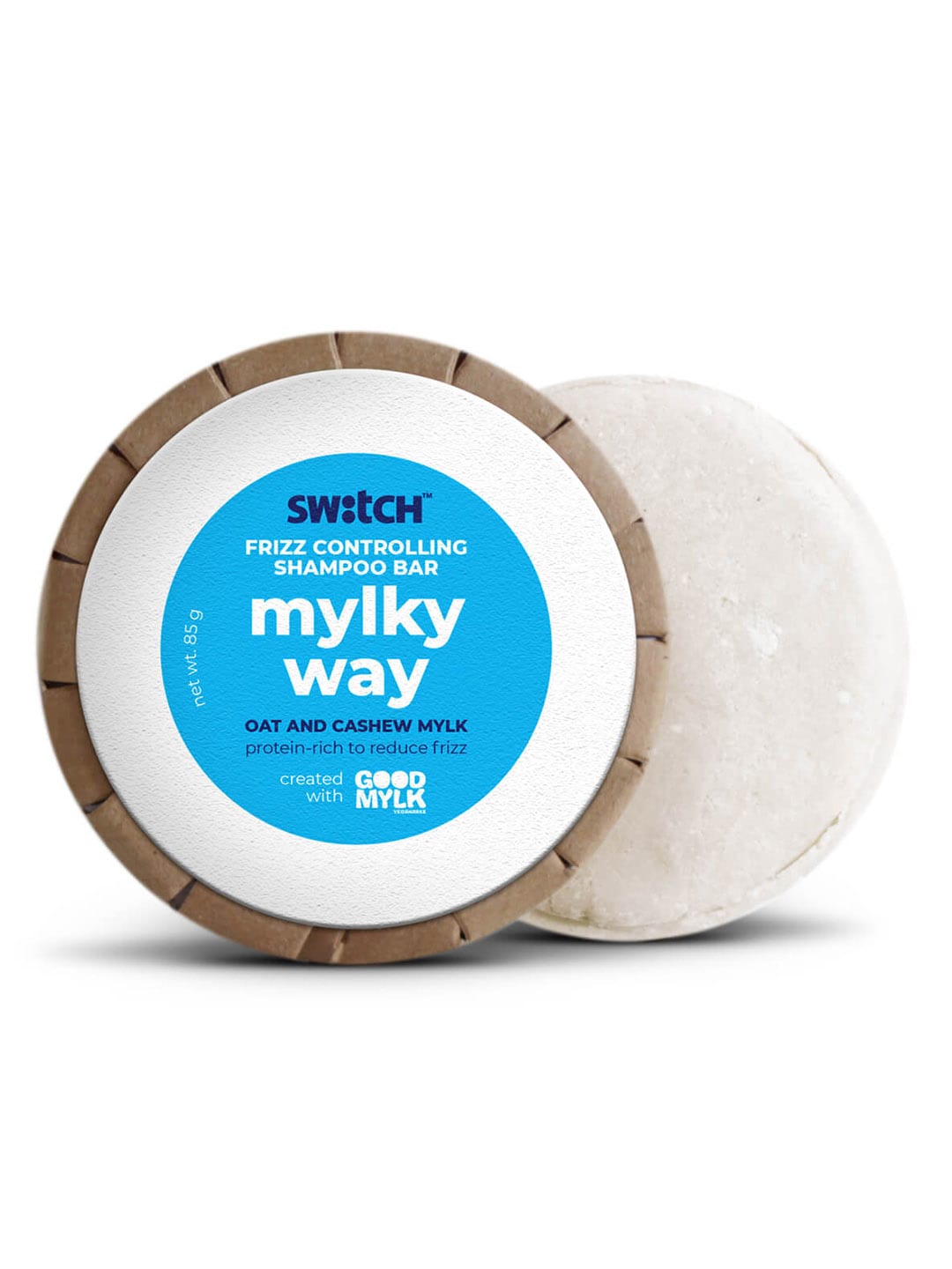 The Switch Fix Frizz Controlling Mylky Way Shampoo Bar for Dry and Frizzy Hair - 85g Price in India