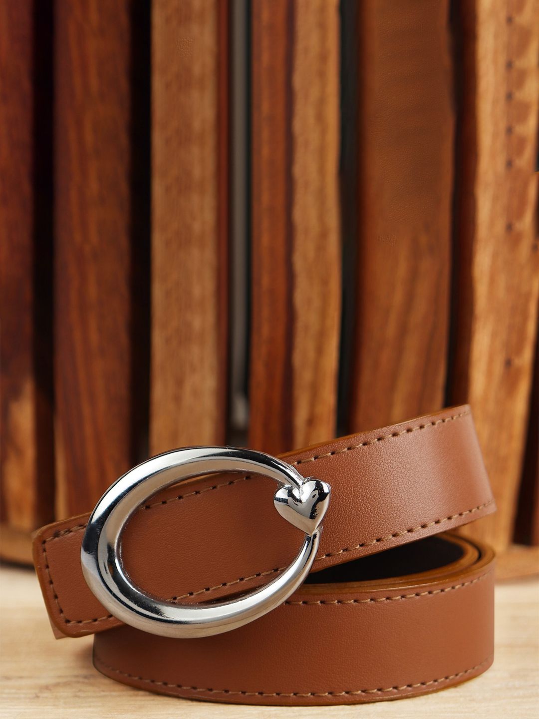 Kastner Women Tan Belt Price in India