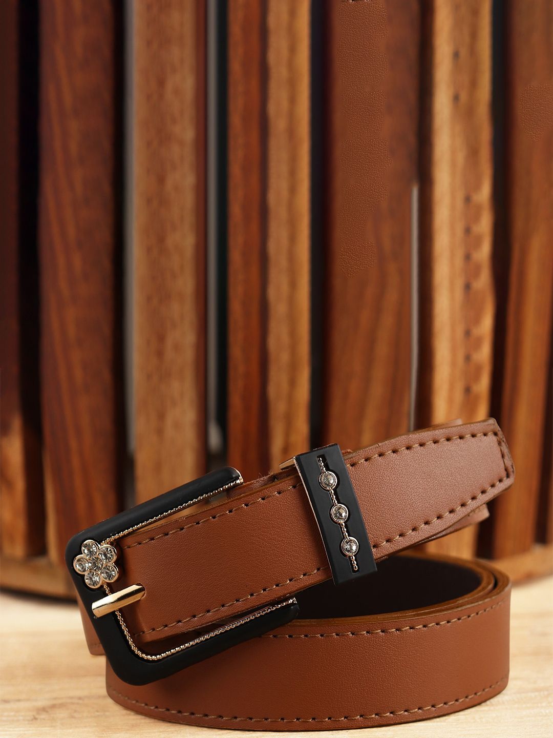 Kastner Women Brown Trendy Belt Price in India