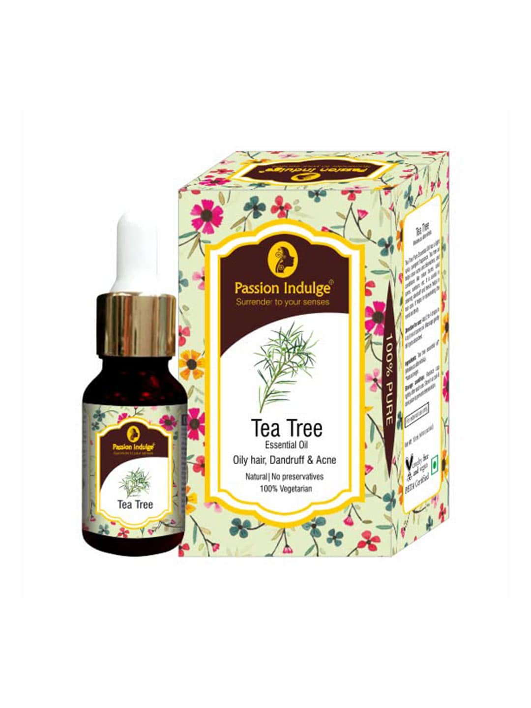 Passion Indulge Pure Tea Tree Essential Oil For Dandruff & Oily Hair Price in India
