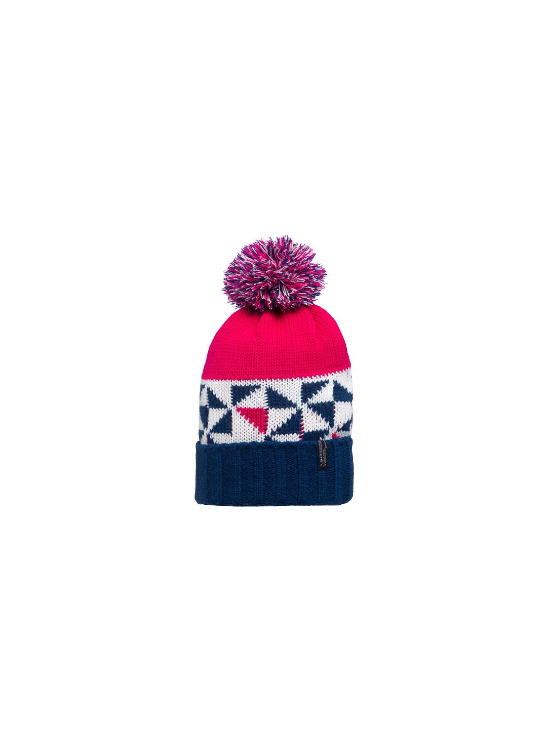 513 Women Teal & Red Beanie Price in India