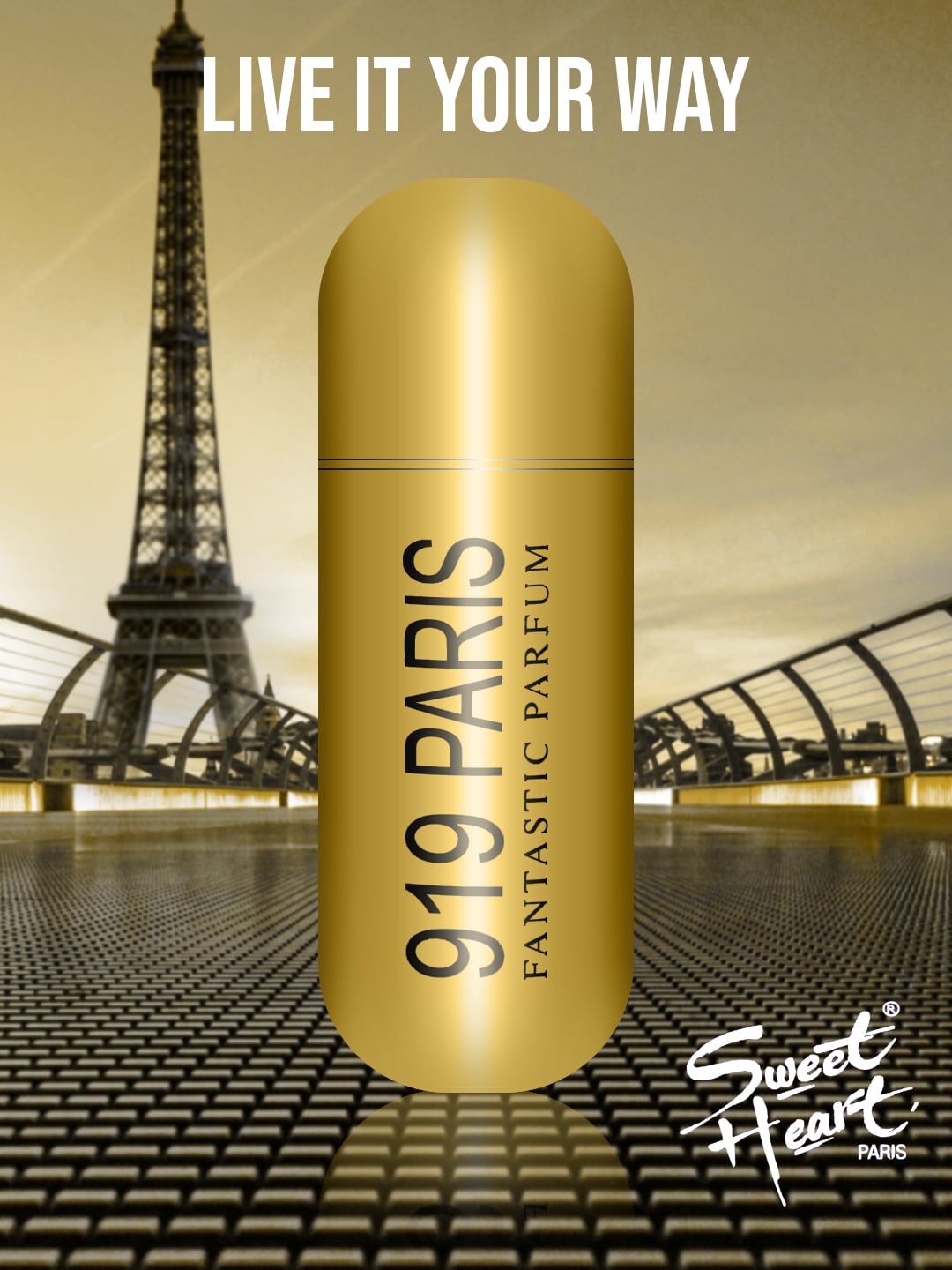 Sweetheart 919 Paris Fantastic Parfum - 100ml Price in India