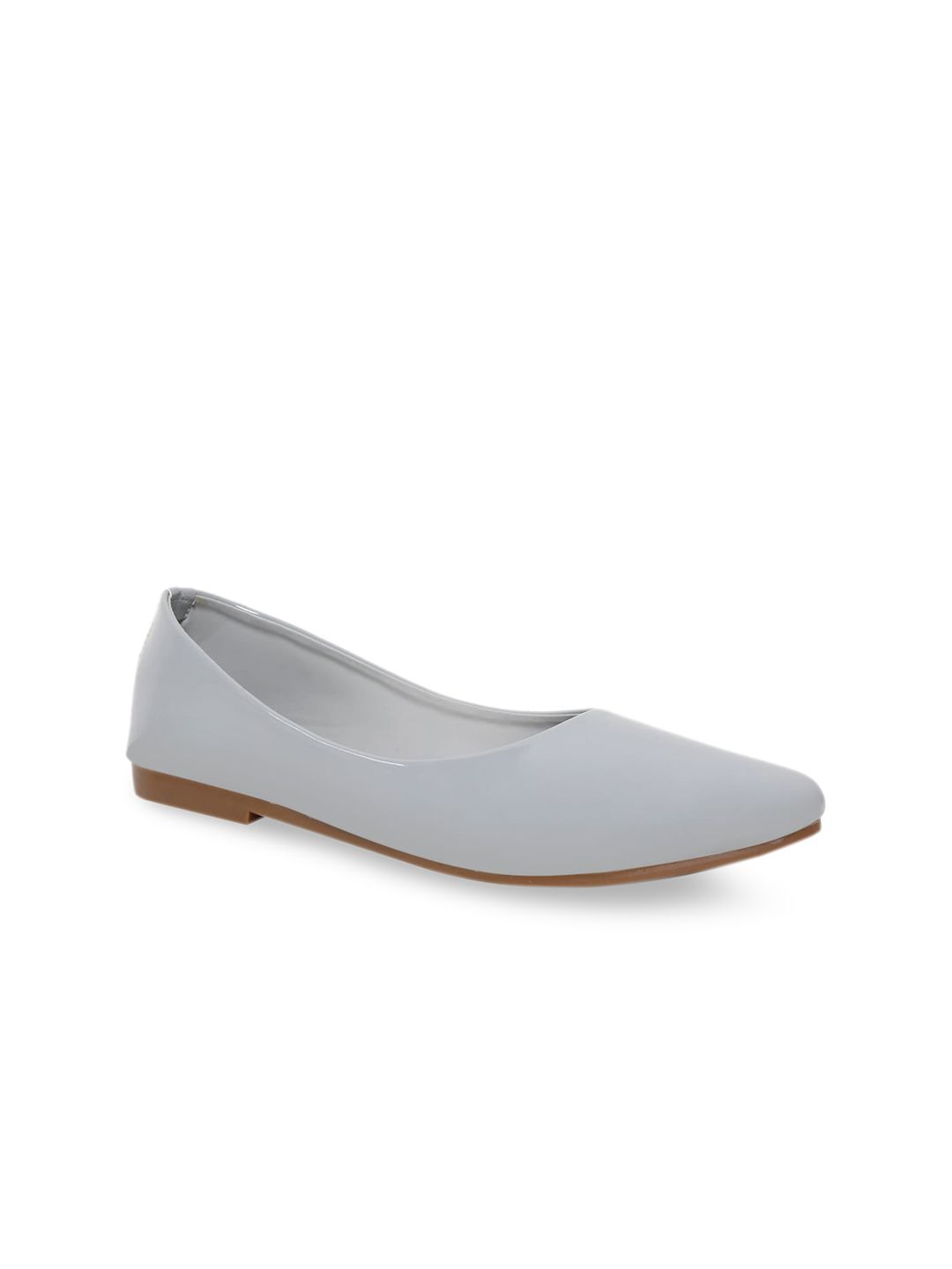 WOMENS BERRY Women Grey Ballerinas Flats Price in India