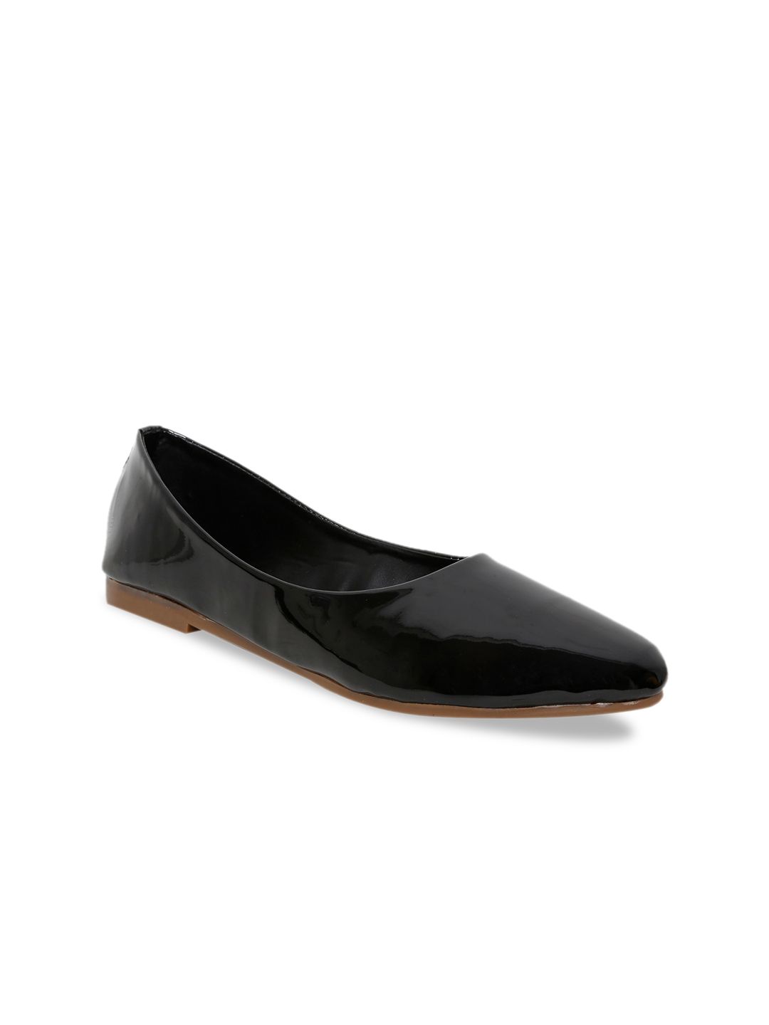 WOMENS BERRY Women Black Ballerinas Flats Price in India