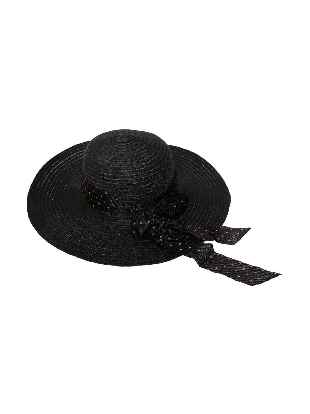 FabSeasons Women Black Long Brim Sun Hat Price in India