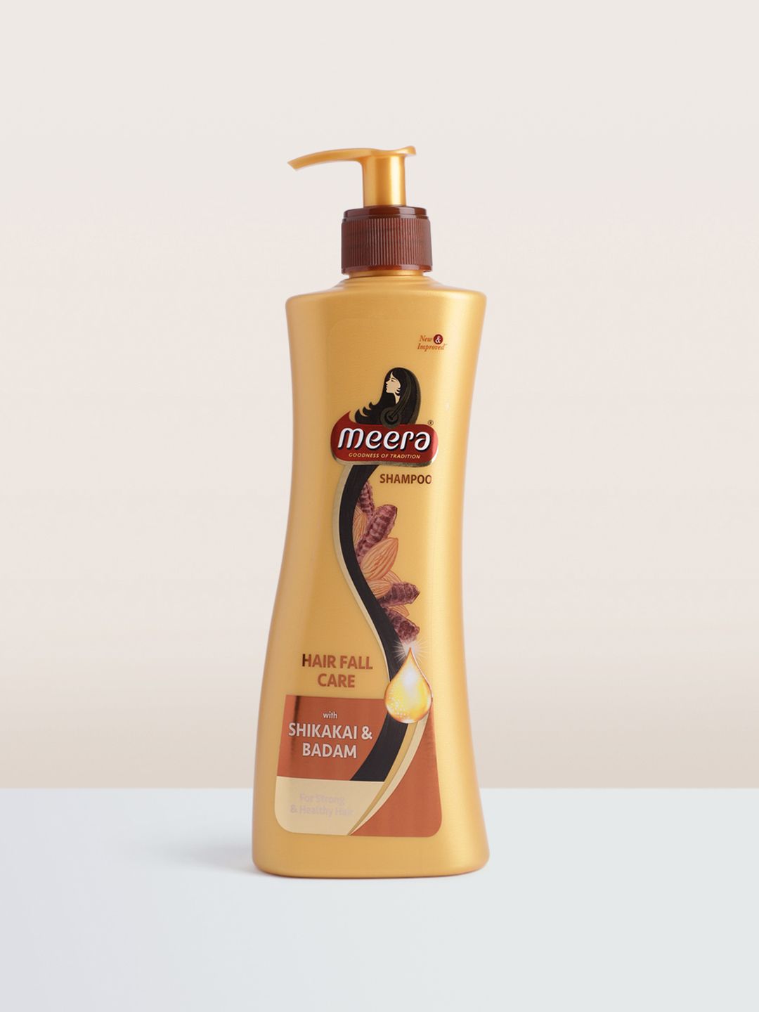 Meera GOODNESS OF TRADITION Hairfall Care Shampoo with Shikakai & Badam 340 ml Price in India