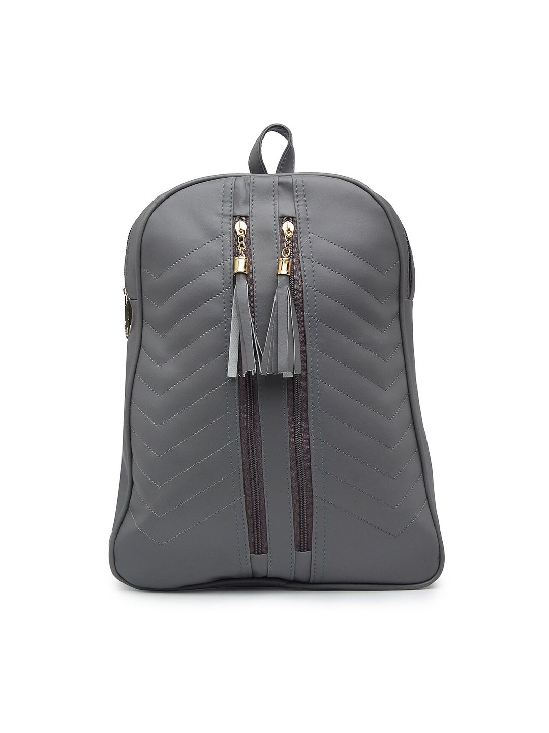 borse lele Women Grey Backpack Price in India