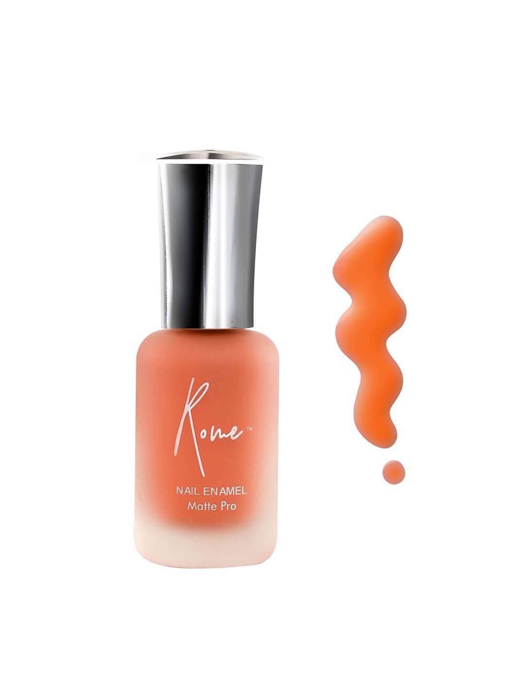 Rome Orange Matte Pro Pro Nail Enamel - Halloween