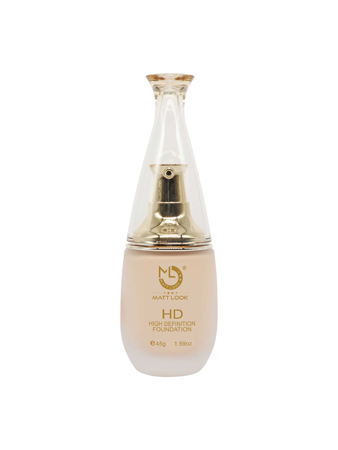 Mattlook White Pearl High Definition Foundation Clean with Nude Feeling, 45gm Price in India