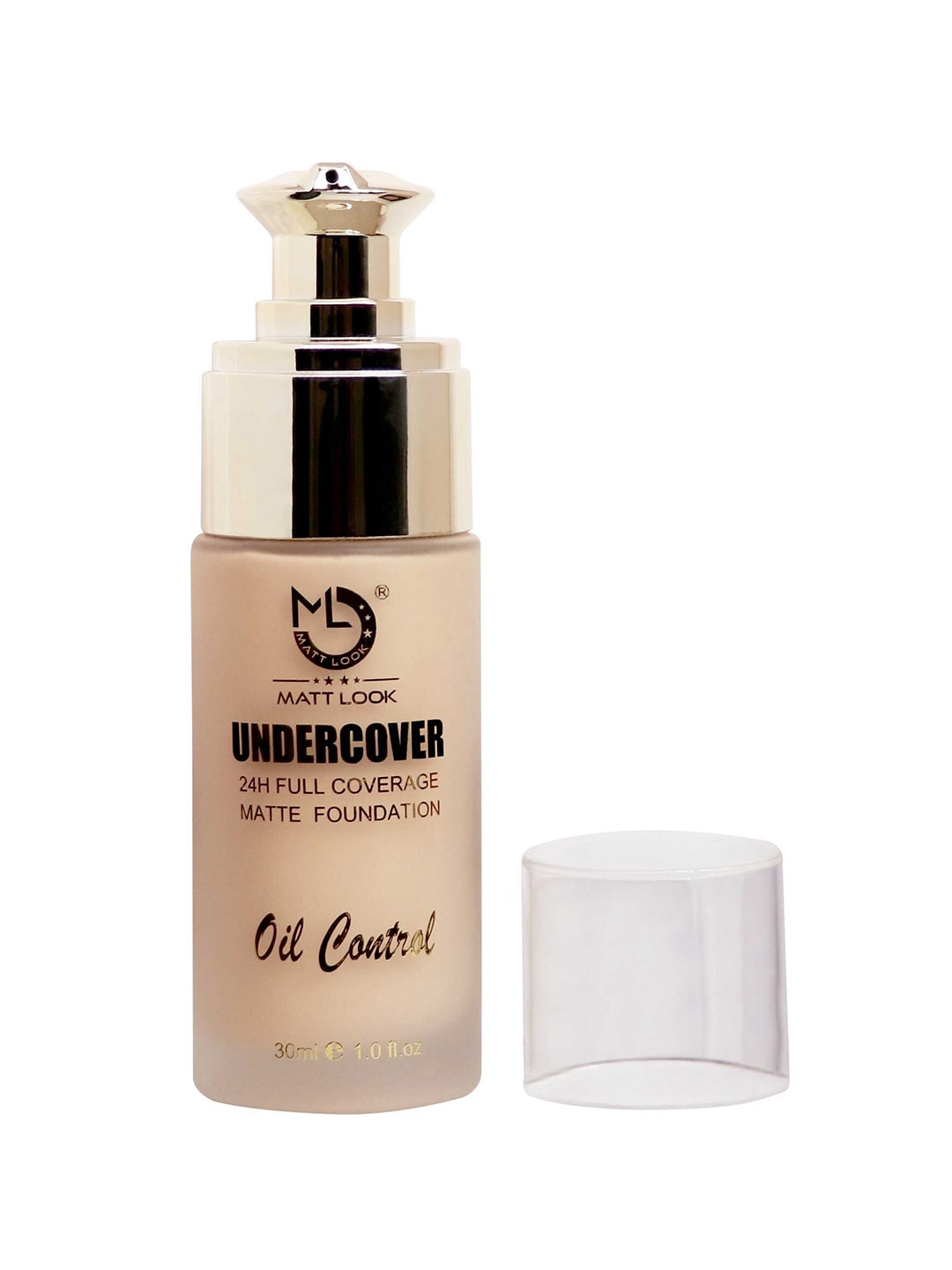 MATTLOOK Nude Undercover 24Hr Oil Control Matte Foundation - Natural 30 Ml Price in India