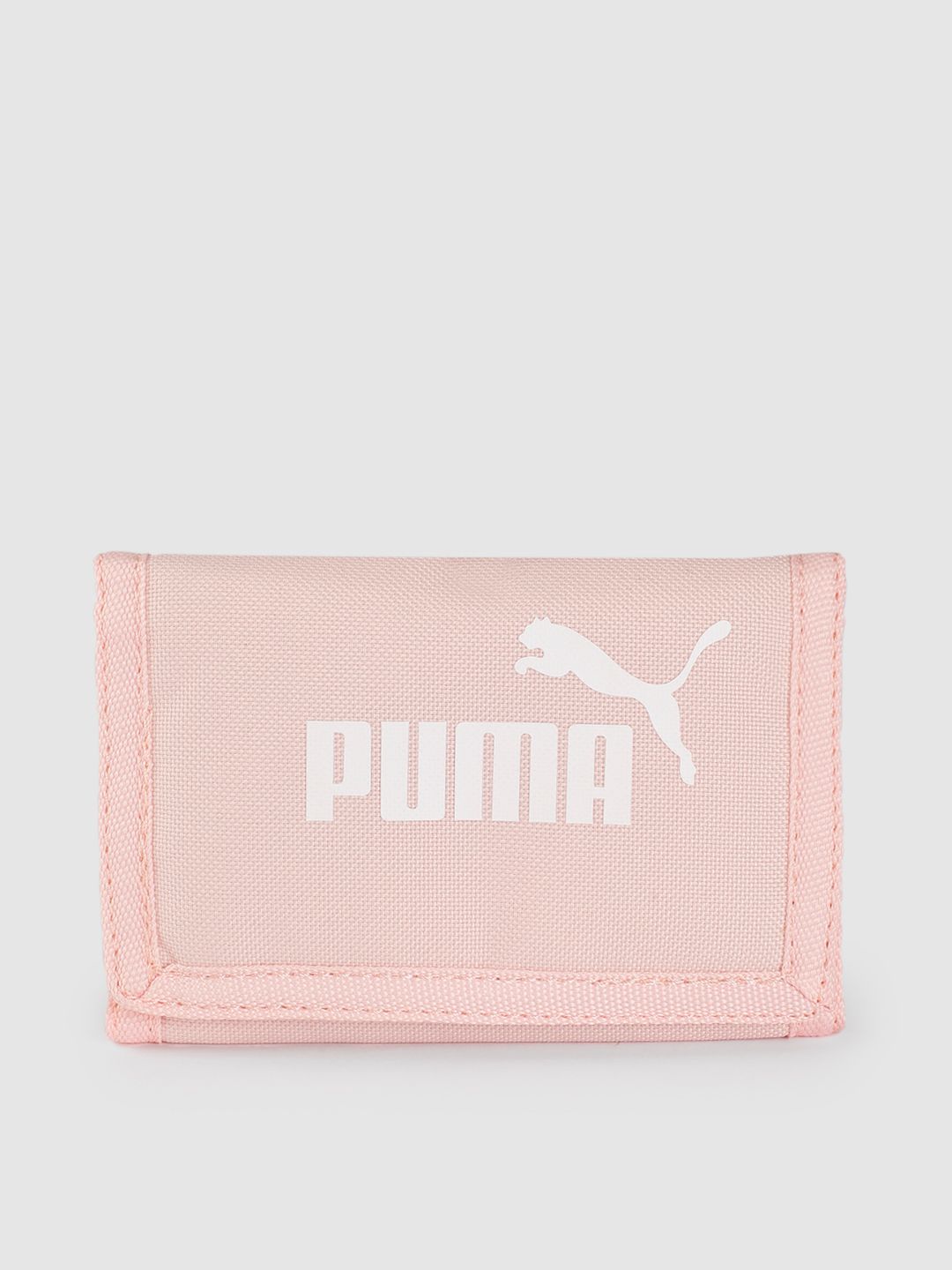 Puma Unisex Pink Printed Three Fold Wallet Price in India