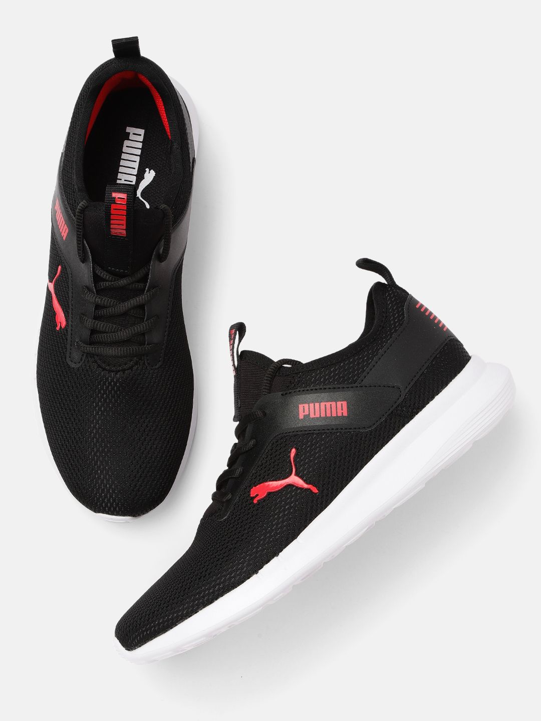 Puma Unisex Black Sneakers Price in India