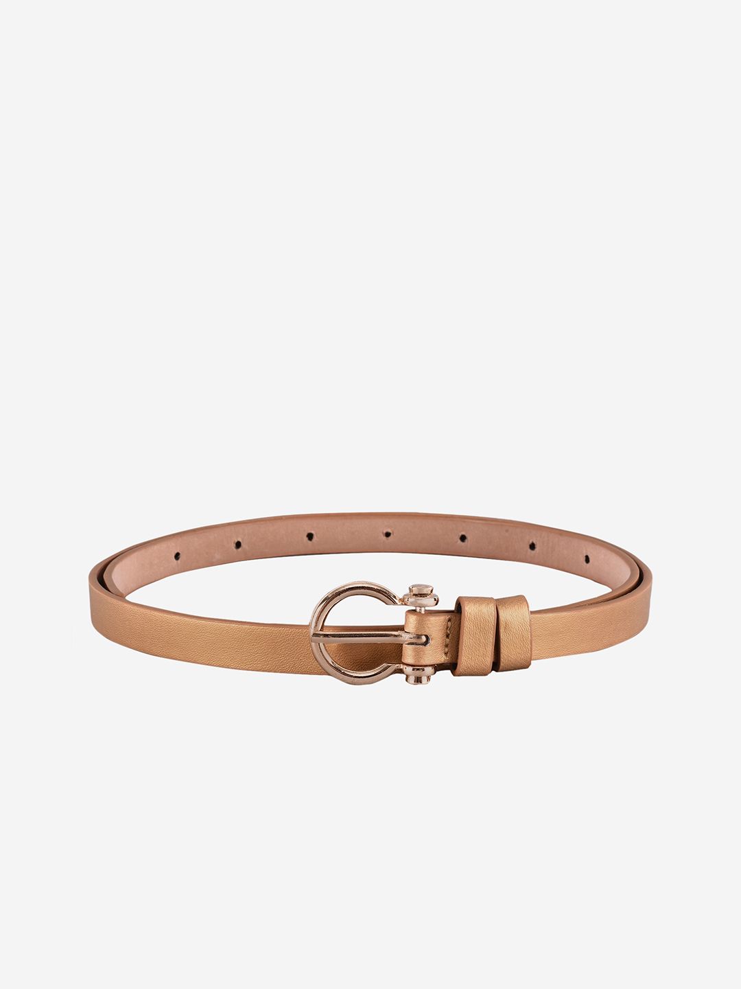 BuckleUp Women Beige Belt Price in India